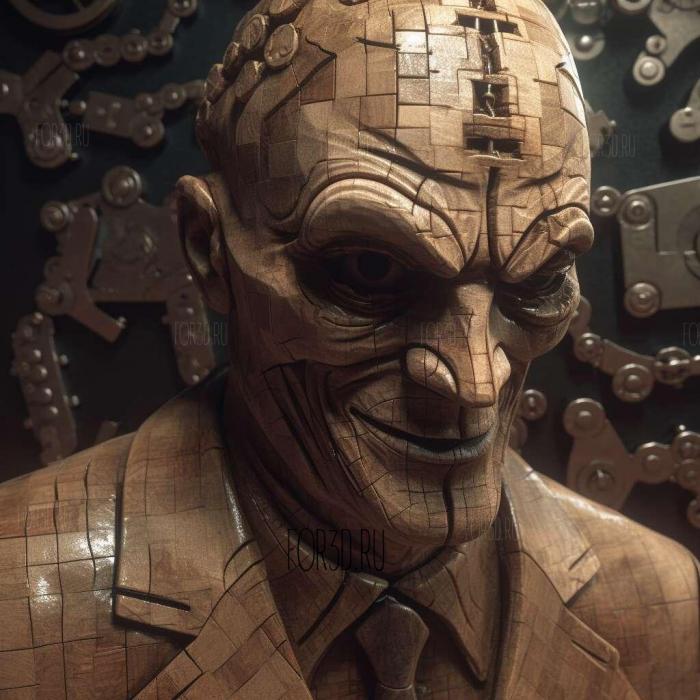 Jigsaw movie 4 3d stl модель для ЧПУ